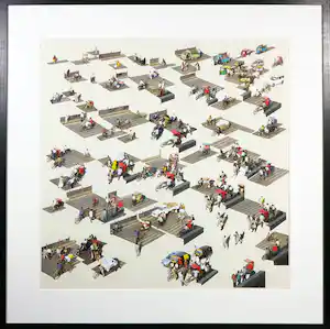 Maria Kapteijns - Foto, Transport - Ingelijst vendu pour 40€ !