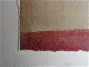 Jasper Krabbe - "voor Kabul Velthoen" - zeer kleine oplage (1/15) - gesigneerd kopen? Bied vanaf 30!