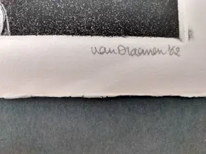 Hans van Draanen - Mooie ets eigen druk kopen? Bied vanaf 50!