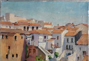 Henk van Leeuwen - Gezicht op Ronda (Spanje) kopen? Bied vanaf 150!