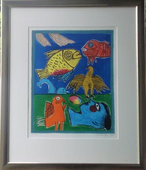 Corneille - Un bel été III (Prachtig ingelijst) kopen? Bied vanaf 395!