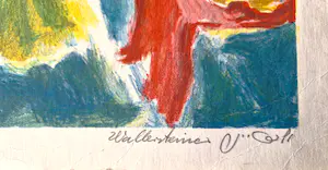 yehuda Wallersteiner - Original farb-lithografie "Jerusalem Markt" - auflage 169/200 - signiert kopen? Bied vanaf 39!