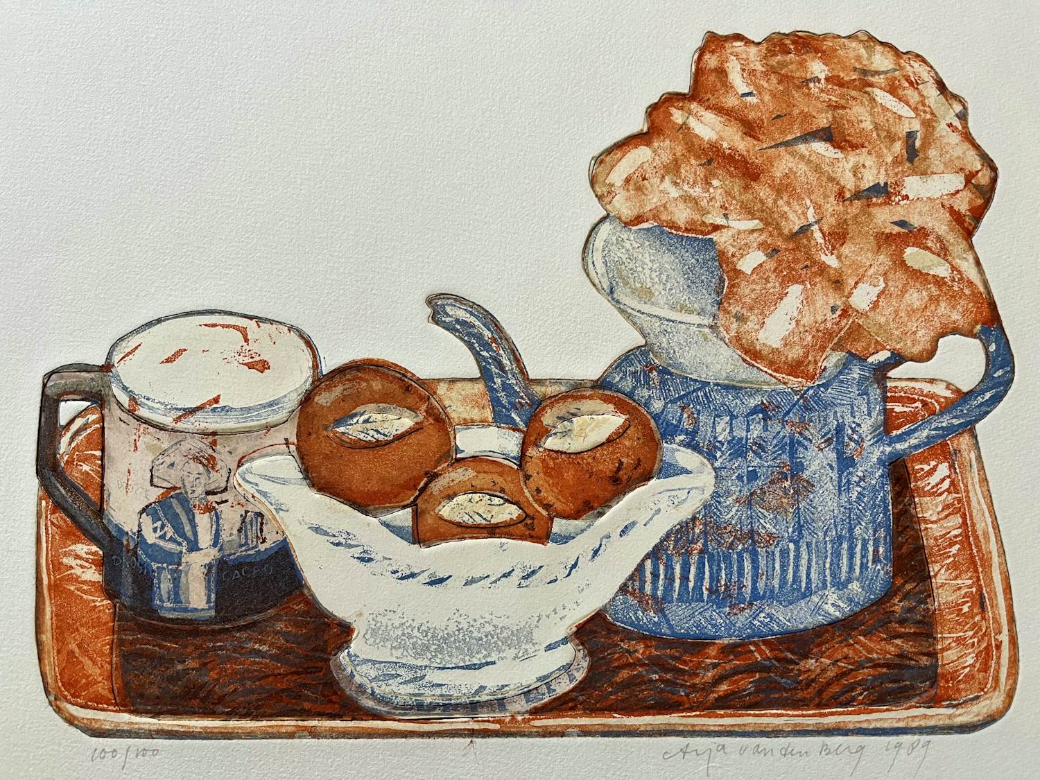 Arja van den Berg - ZONDER TITEL verkocht voor € 38!