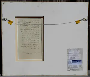 Jan Toorop - Sepia tekening met brief - 1927 (nette lijst!) kopen? Bied vanaf 1495!