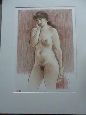 Enric Adsera Riba - litho: naakt: Virginia - 1996 kopen? Bied vanaf 60!