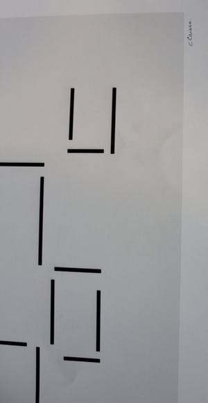 Genevieve Claisse - Giclée - Geometrische compositie - 2015 kopen? Bied vanaf 125!