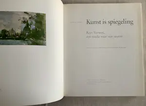 Kees Verwey - Kunst is spiegeling kopen? Bied vanaf 40!