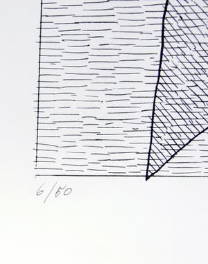 Jan Schoonhoven - 1 zeefdruk "Vorm" + de originele verzamelmap met teksten kopen? Bied vanaf 250!