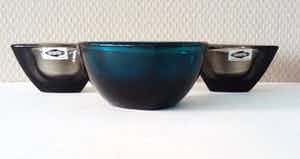 Kaj Franck - 3 Nuutajärvi Bullseye Häransilmä schaaltjes verkocht voor € 50!