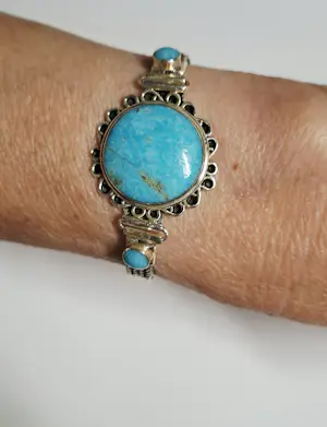 turquoise navajo armband unisex kopen? Bied vanaf 150!