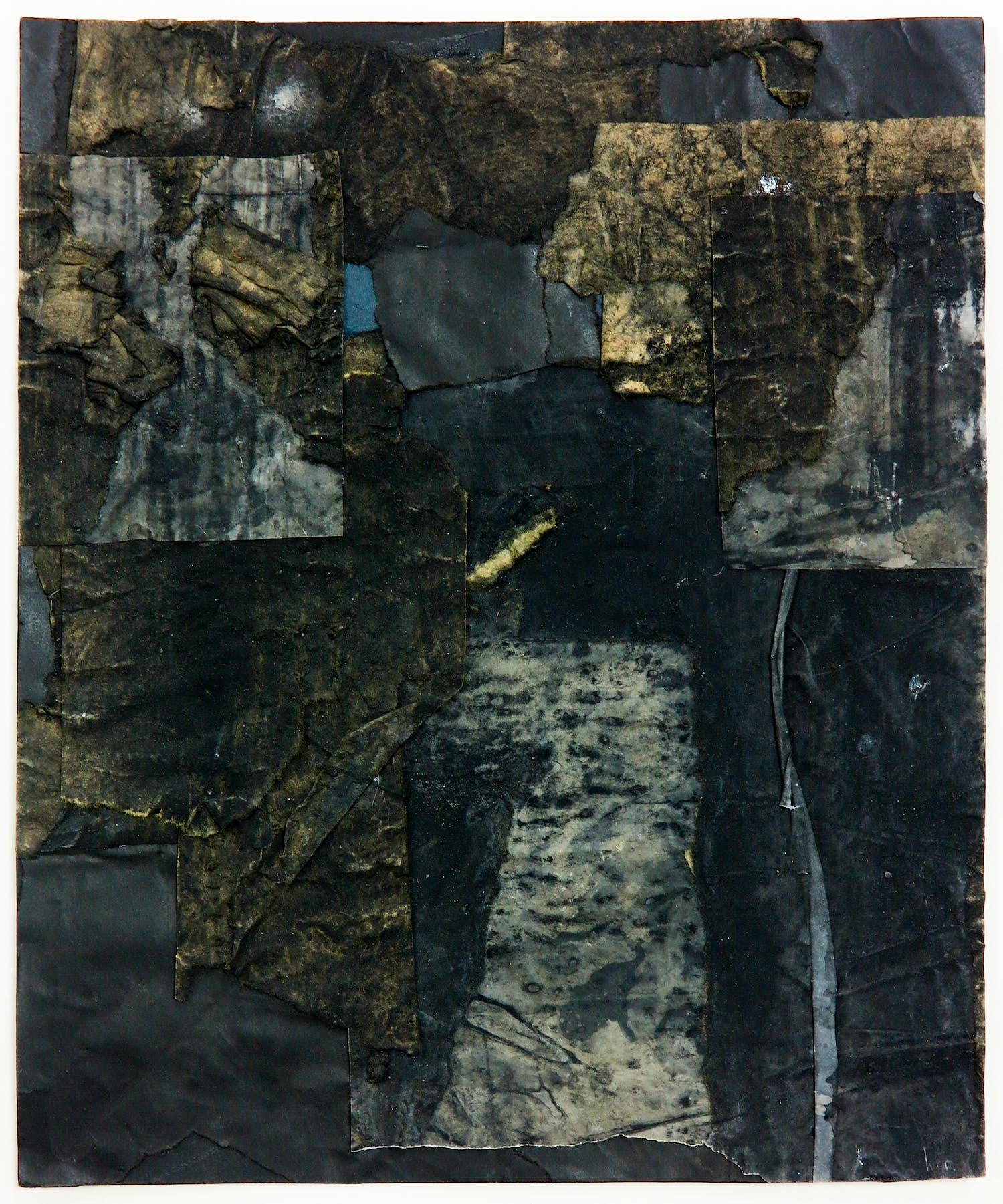 herman de vries - Uniek werk op papier, Collage trouvé (1960) kopen? Bied vanaf 1000!