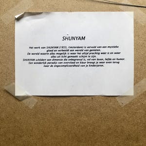 Shunyam - Shunyam, zeefdruk op papier kopen? Bied vanaf 40!