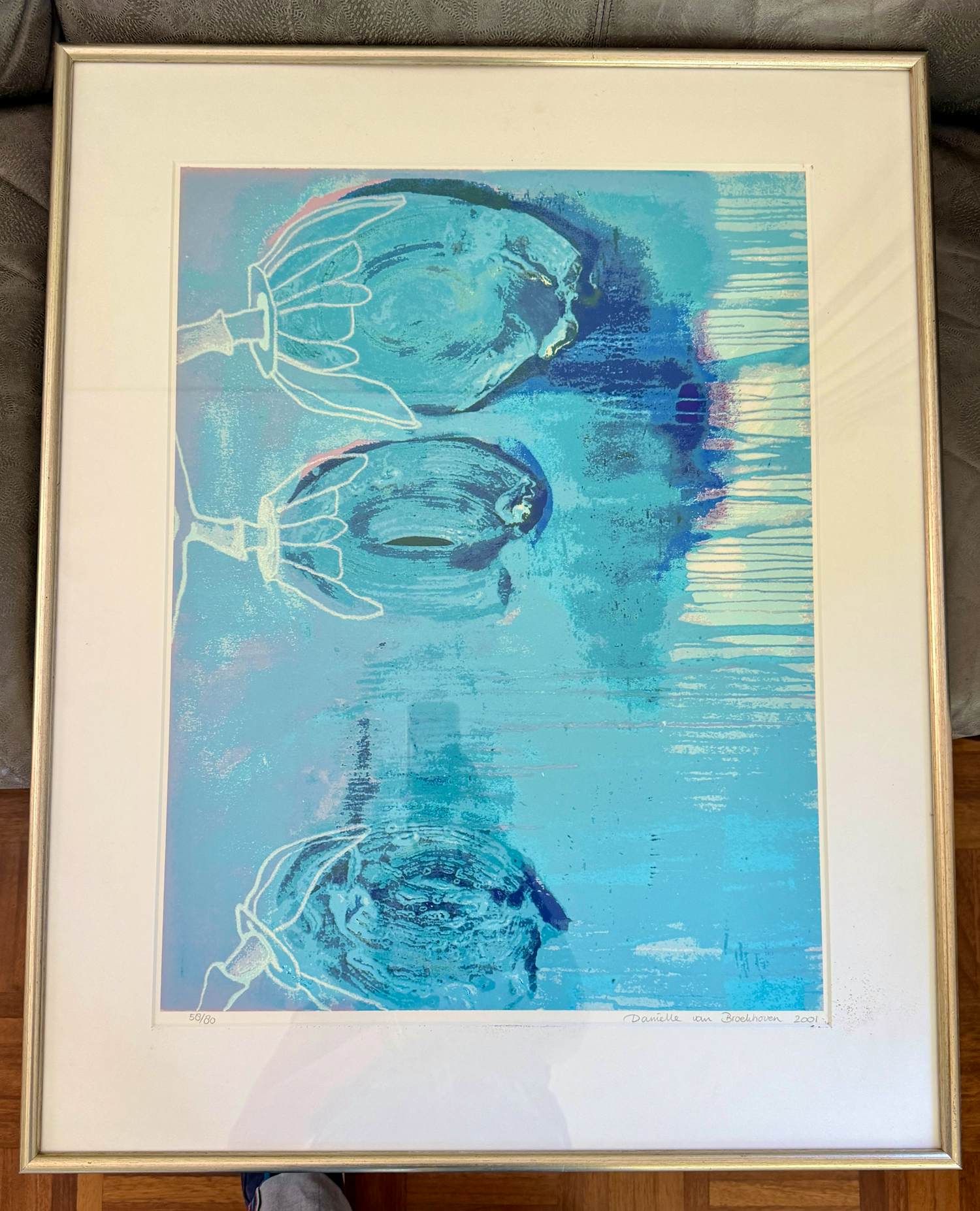 Danielle van Broekhoven - Daniëlle van Broekhoven – zeefdruk 59/80 gesigneerd – 2001 kopen? Bied vanaf 90!
