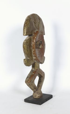 Kota - Reliekbeeld van hout en koper kopen? Bied vanaf 1!