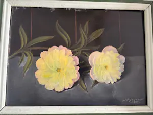 Jan Stokhof - Stilleven met dahlia’s kopen? Bied vanaf 150!