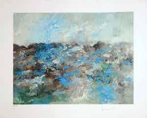 Armando - Giclée op papier, Seestueck verkocht voor € 1!