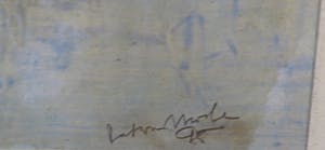 Piet van Mook - Gemengde techniek op papier, Driehoek - Ingelijst kopen? Bied vanaf 1!