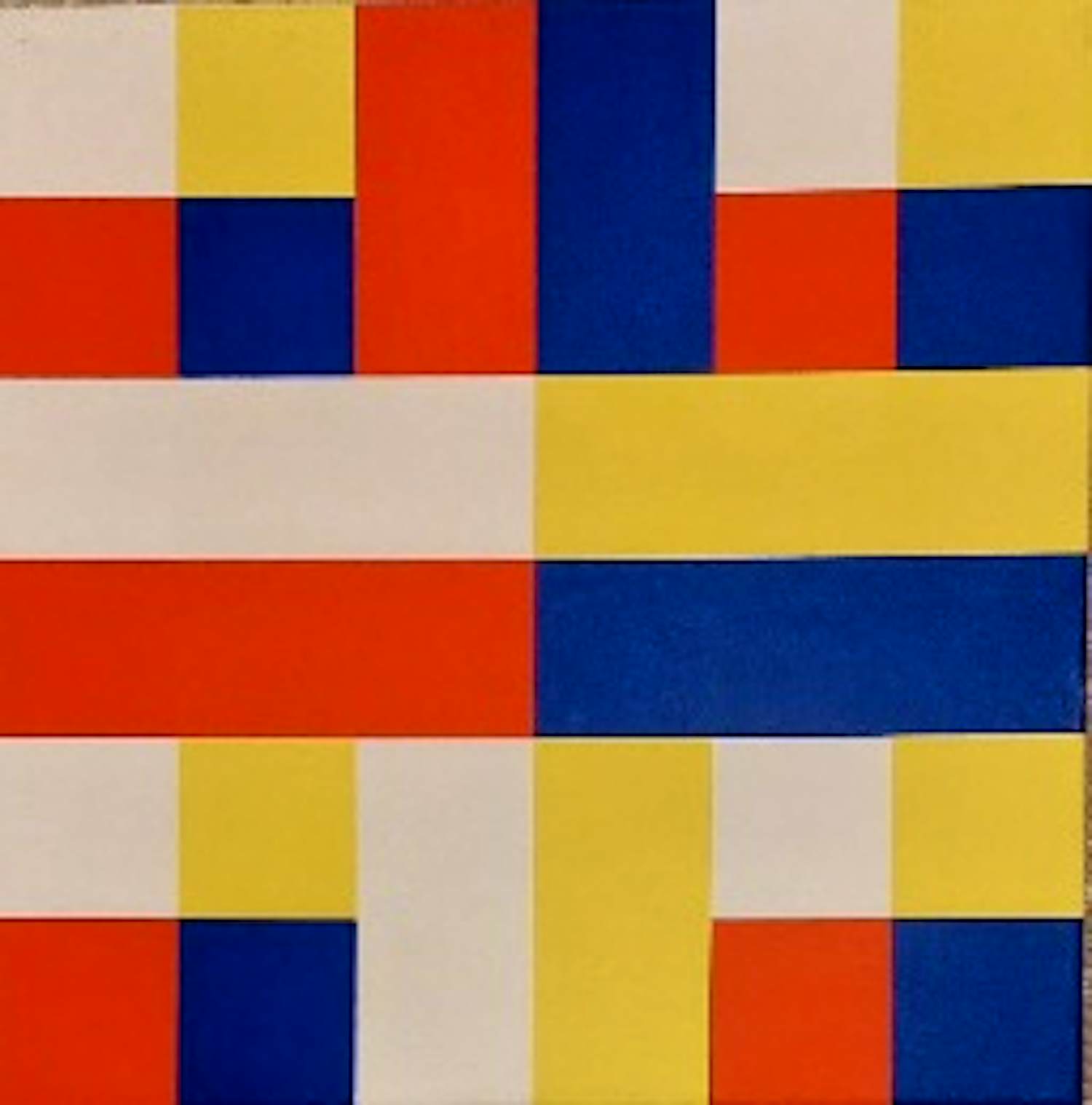 Otto Hamer - Abstract geometrisch kopen? Bied vanaf 350!