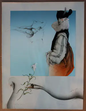Michael Parkes - Litho: The Last Swan King kopen? Bied vanaf 175!