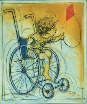 Buy Ronald Tolman - Kind in rolstoel? Bid from 95!