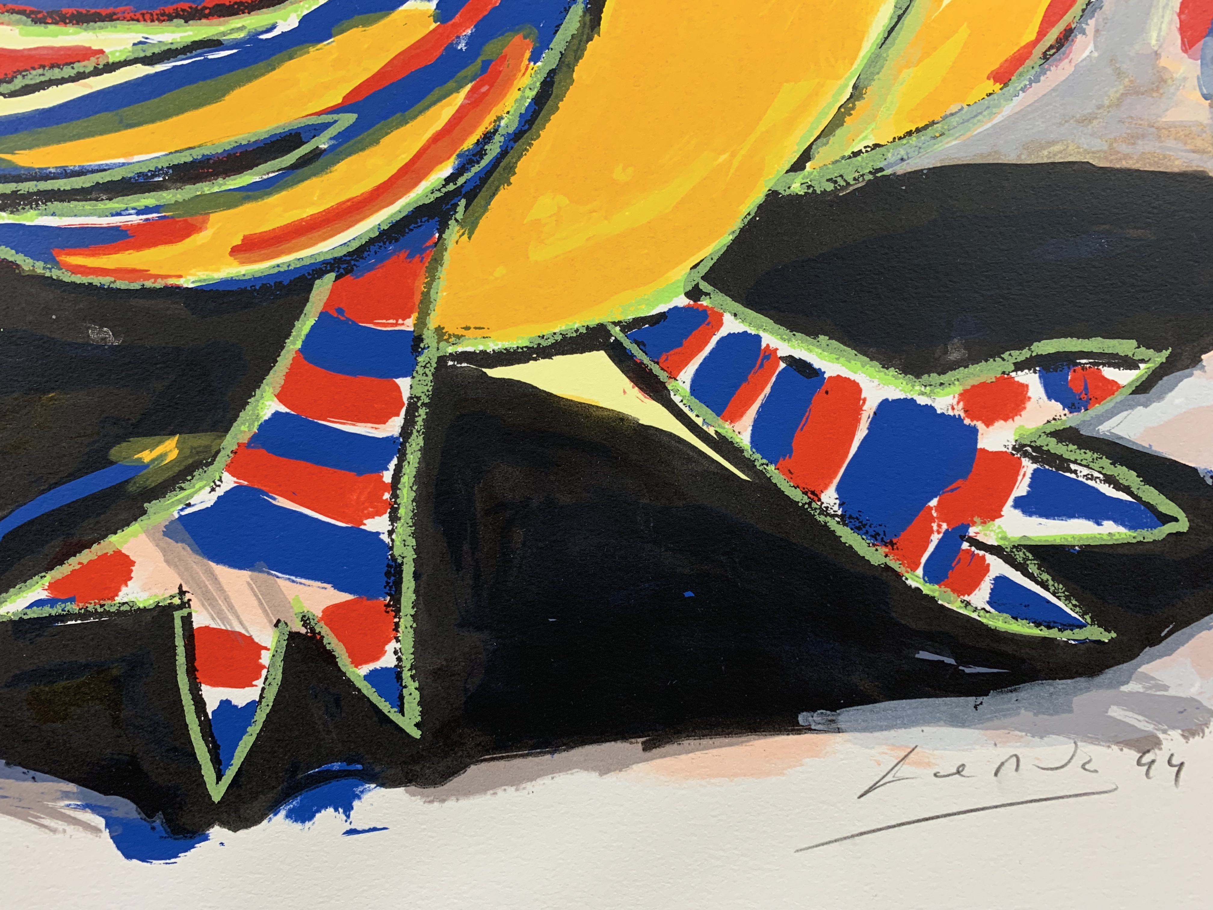 John Lie a Fo - kleurenlitho - 1994 kopen? Bied vanaf 79!