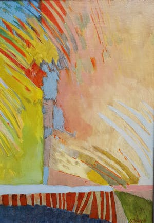 Sikko Mulder - Compositie met geel kopen? Bied vanaf 75!