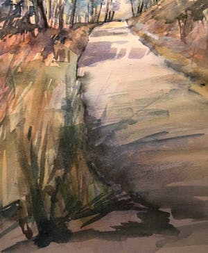 Niet of onleesbaar gesigneerd - Terschelling, bij de Noordsvaarder (West-Terschelling) kopen? Bied vanaf 1!