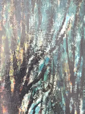 Toon Koster - Expressionistisch boszicht kopen? Bied vanaf 180!