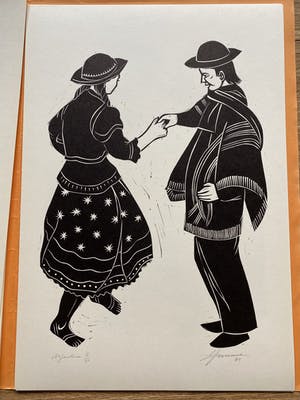 Jozef Bossaert - Map met 12 lino’s Fiesta Arriba kopen? Bied vanaf 125!