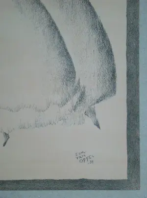 Edmond Marie Gabriel Van Offel - Ballerina's - 1931 - Originele lithografie - Gesigneerd en gedateerd kopen? Bied vanaf 100!