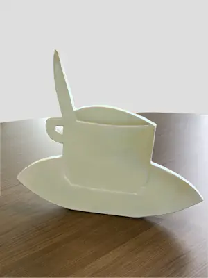 Klaas Gubbels - Kunstenaarseditie; oplage 20 - Koffiekop met lepel kopen? Bied vanaf 535!