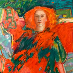 Claudia Steine - Lady in Red I kopen? Bied vanaf 25!