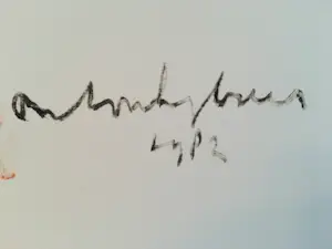 Anton Heyboer - Ets - geen lijst, wel op harde achtergrond kopen? Bied vanaf 75!