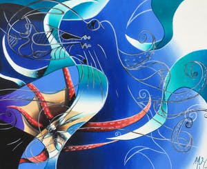 Amaury Dubois - C4752, Pieune et son esprit (Octopus en zijn geest) kopen? Bied vanaf 750!