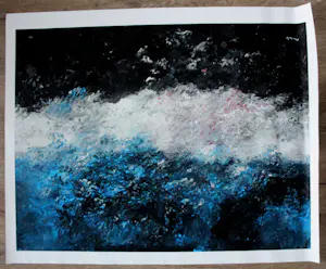 Armando - Giclee op linnen: Landschaft kopen? Bied vanaf 275!