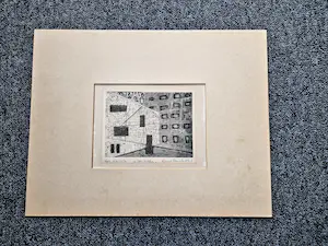 Nono Reinhold - Originele - 1960 - epreuve d'Artiste Ets "la ville" potloodgesigneerd kopen? Bied vanaf 42!