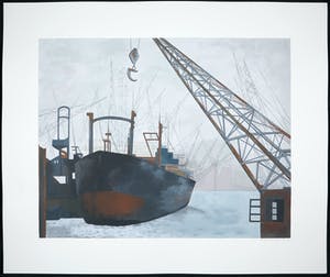 Anneke Dekkers - Zeefdruk, Dok kopen? Bied vanaf 1!