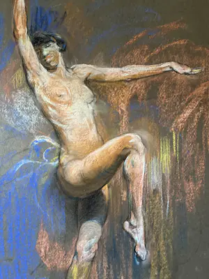 Edmond De Maertelaere - Danseres - gemengde techniek kopen? Bied vanaf 450!