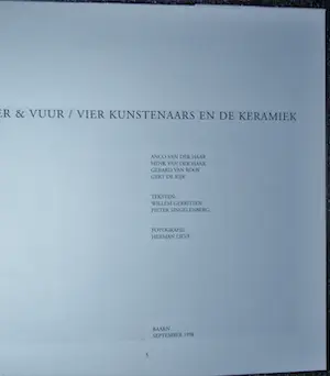 Anco van der Haar - Henk van der Haar - Gerard van Rooy - Gert de Rijk - : door alle 4 gesigneerd! kopen? Bied vanaf 20!
