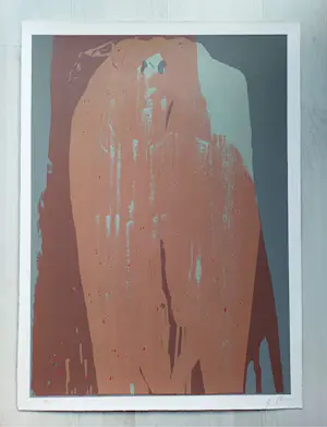 Larry Poons - Siebdruck - Auflage von 175 - signiert - nummeriert - (76 x 56 cm) kopen? Bied vanaf 399!