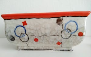 Niet of onleesbaar gesigneerd - Art Deco, keramiek, bewaardoos uit ca 1920 kopen? Bied vanaf 1!