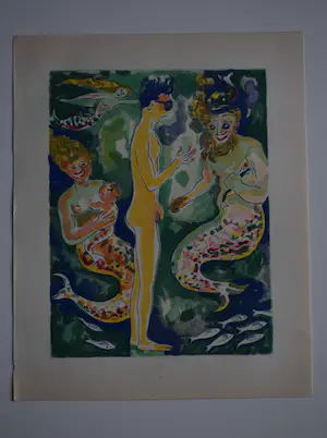 Kees van Dongen - Houtgravure - kopen? Bied vanaf 50!