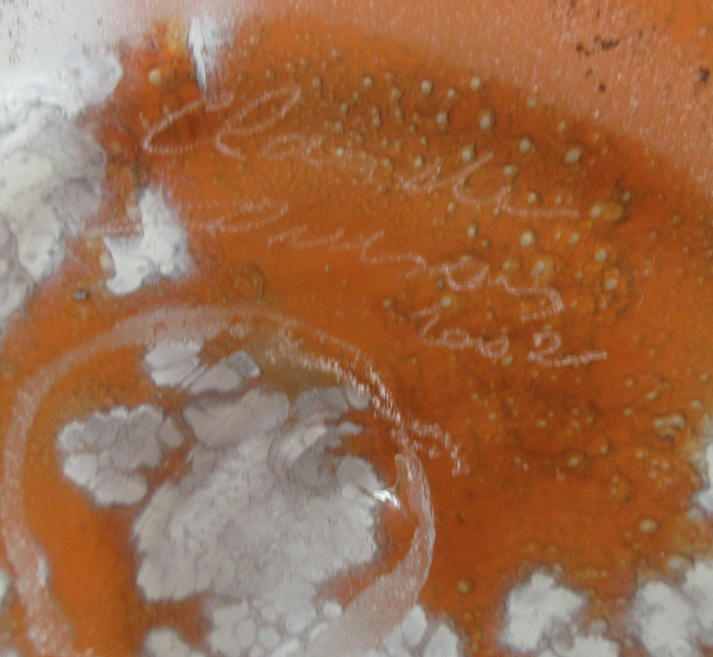 Niet of onleesbaar gesigneerd - Grote studio glazen vaas gesigneerd en gedateerd 2002 kopen? Bied vanaf 1!