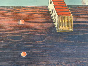 Willem de Vries - Houtsnede - 'Town Centre' - 1999 (Kleine oplage) kopen? Bied vanaf 1!