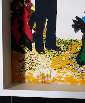 Karel Appel - De Tovenaar (prachtig gelijst) kopen? Bied vanaf 425!