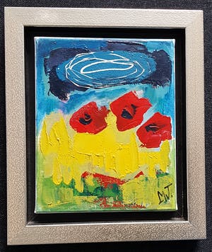 Martin van Wordragen - 'Zomer', origineel werk. Mooi kleurenpalet. kopen? Bied vanaf 225!