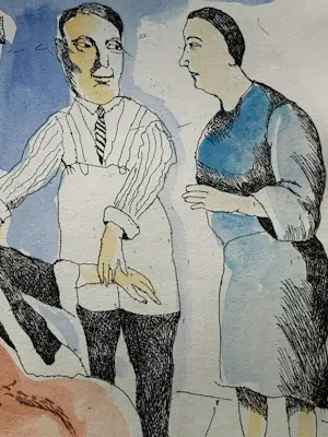 Lucebert - Het Doktersbezoek naar Jan Steen kopen? Bied vanaf 240!