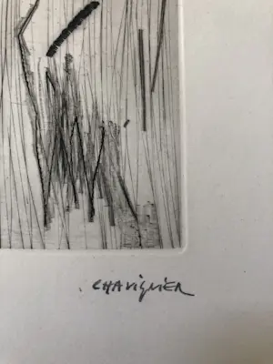 Louis Chavignier - Ets Abstracte voorstelling kopen? Bied vanaf 59!