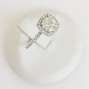 18 kt. White gold - Ring - 0.97 ct Diamond kopen? Bied vanaf 1161!