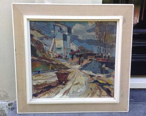 Niet of onleesbaar gesigneerd - C1437 - Steengroeve kopen? Bied vanaf 10!